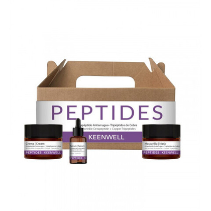 KEENWELL RITUAL PEPTIDES - Набор из 3-х средств. Против морщин Крем PEPTIDES 50мл+Сыворотка PEPTIDES 30мл+Маска PEPTIDES 50мл