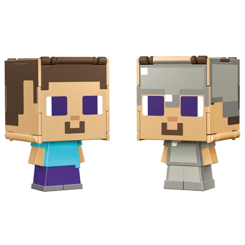 Minecraft - фигурка Стива с трансформацией 2в1 HTL44 / артикул   HTL43 HTL44  / GTIN 194735193356