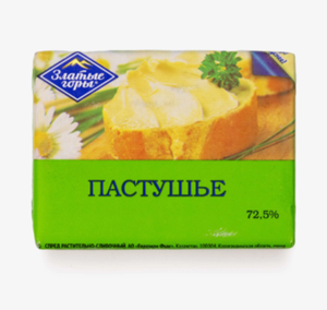 Спред Златые горы Пастушье растительно-сливочный 72,5% 180гр