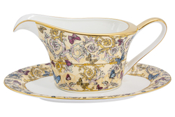 Обеденный сервиз 27 предметов на 6 персон Royal Crown Бабочки