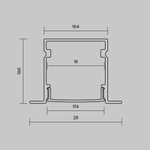 Профиль Led Strip 632017