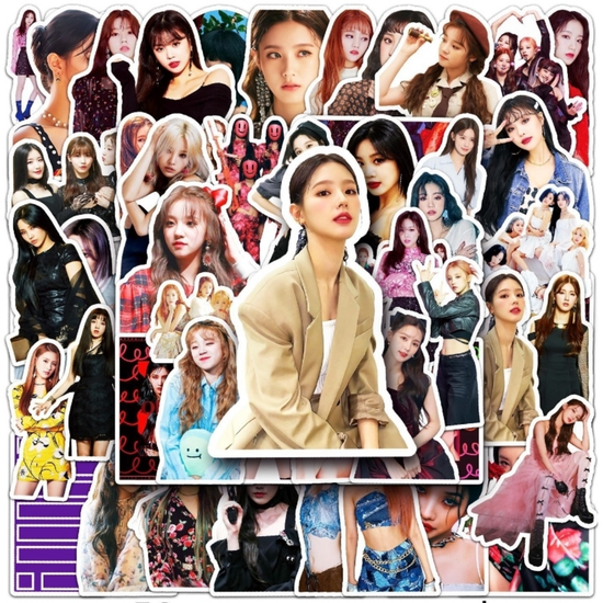 Набор стикеров (G)I-DLE 50 шт. №94