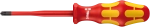 Изолированная отвёртка PlusMinus 165 iS PZ/S # 1х80 мм Wera 05006465001