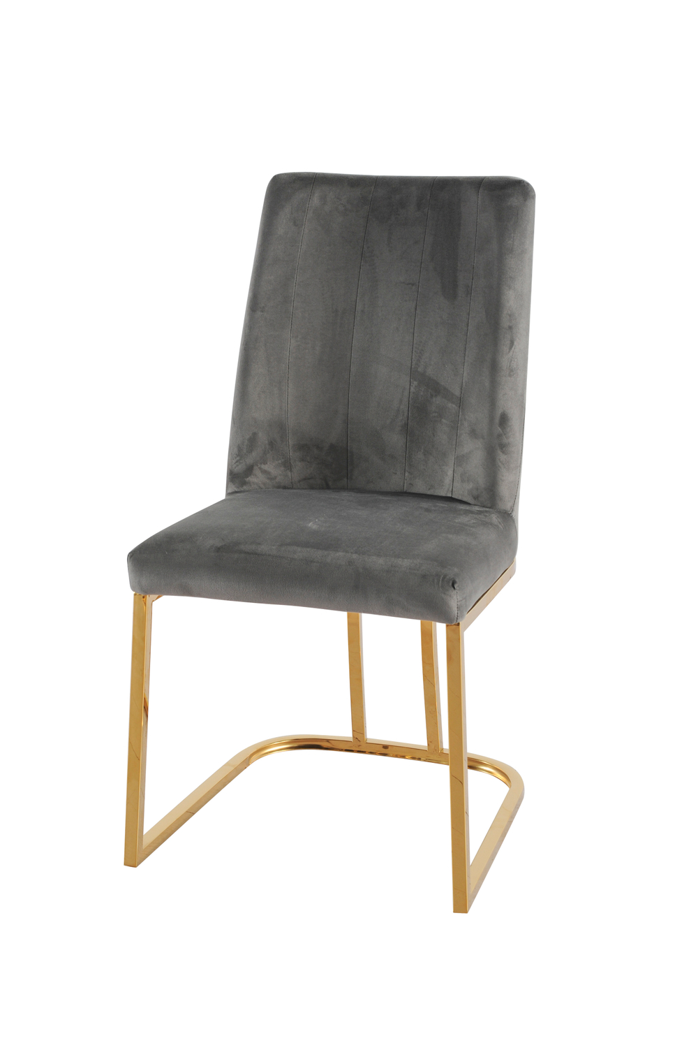 Стул обеденный Ist Casa Пресли, 42х44х92, серый, золото