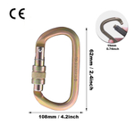 Kailas карабин Oval Screw Lock Steel