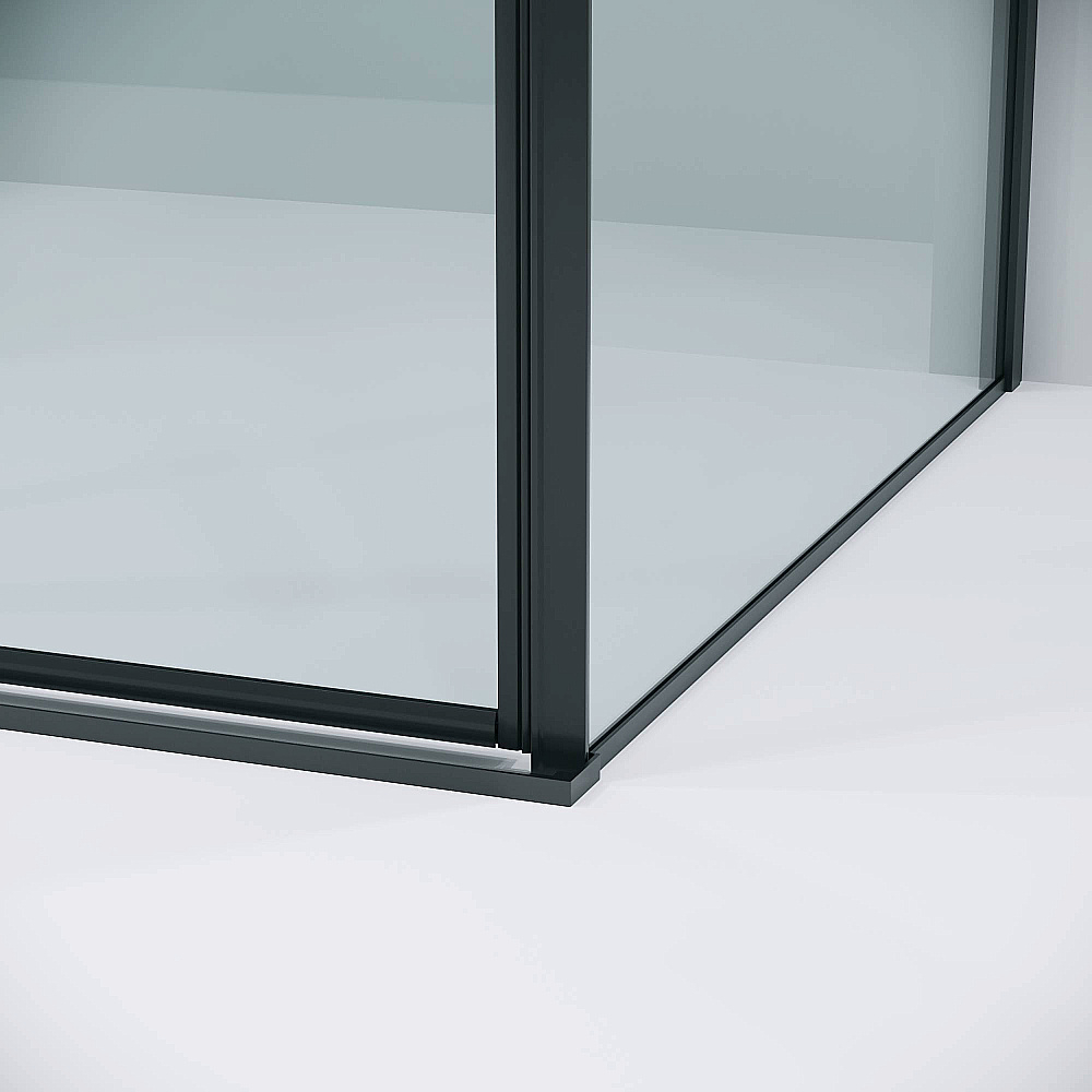 Душевой уголок Grossman Galaxy 100х80 120.K33.01.1080.21.00 стекло прозрачное/профиль черный матовый