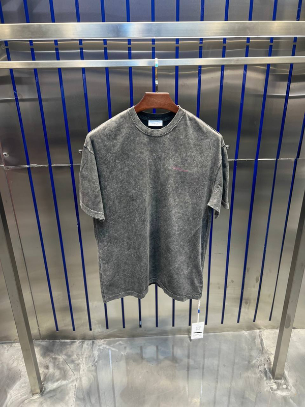 Футболка Off-White Angel dark grey/pink