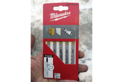 Пилочки Milwaukee для лобзика T101D 75 мм 5 шт (ЦЕНА ЗА 1 ШТ)