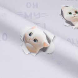 Обои виниловые HC72285-56 PALITRA HOME 3D Cats, сюжетный рисунок размер 1.06 х 10.05 м