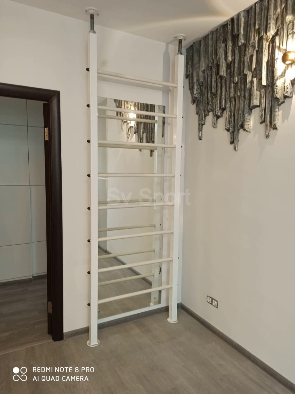 Монтаж шведской стенки Sv Sport враспор