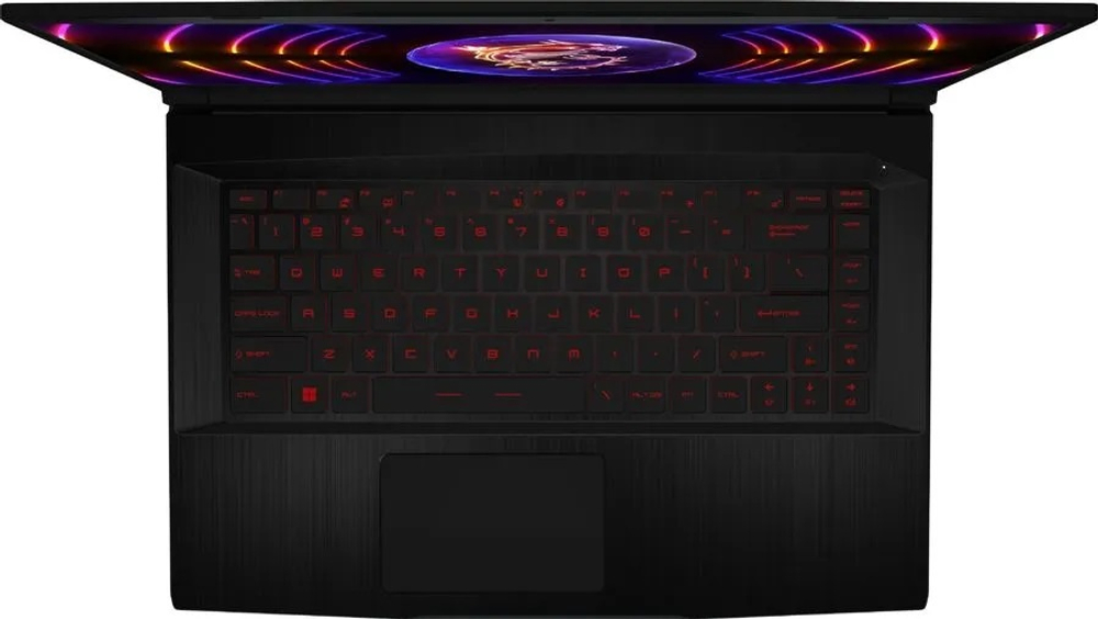 Ноутбук  MSI GF63 Thin 12VE-466RU 15.6 ", Core i7, 16 Гб RAM, 512 Гб SSD, GeForce RTX 4050, Черный