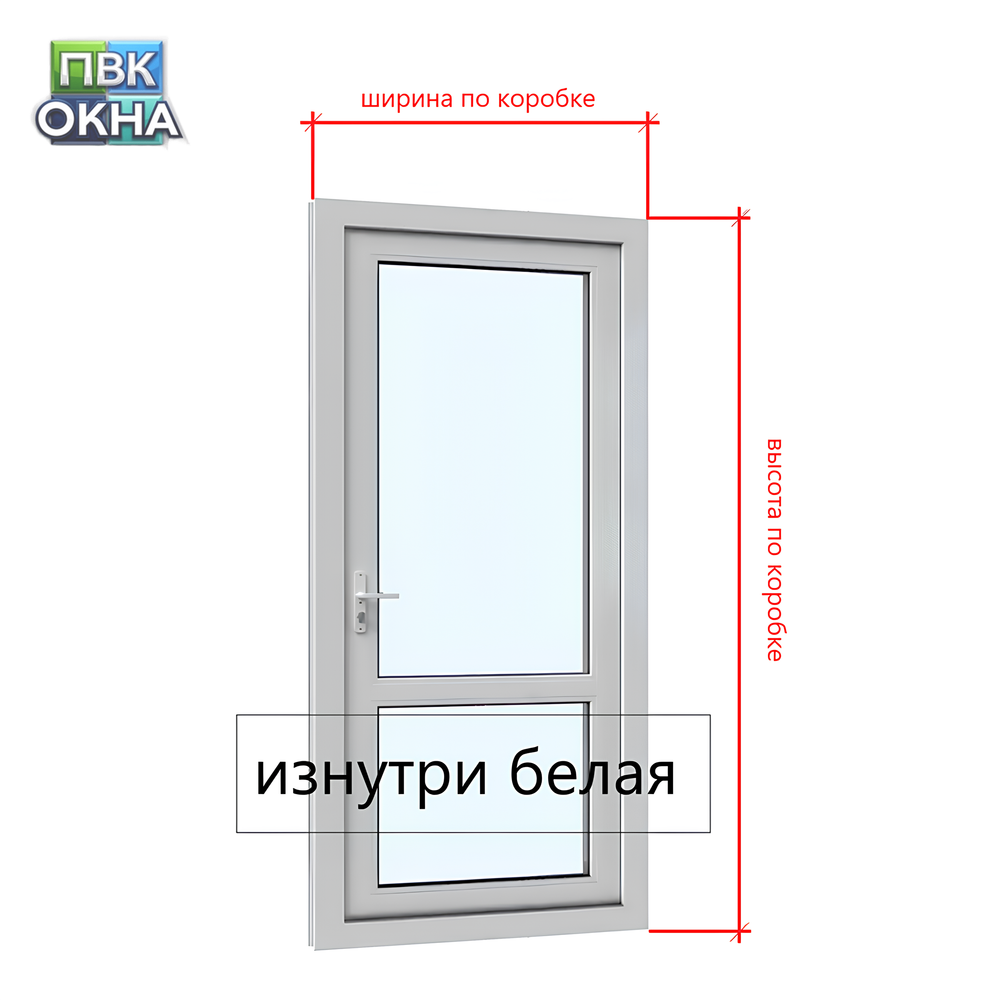 Пластиковая дверь входная KBE