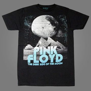 Футболка Pink Floyd The Dark Side of the Moon луна и горы (104)