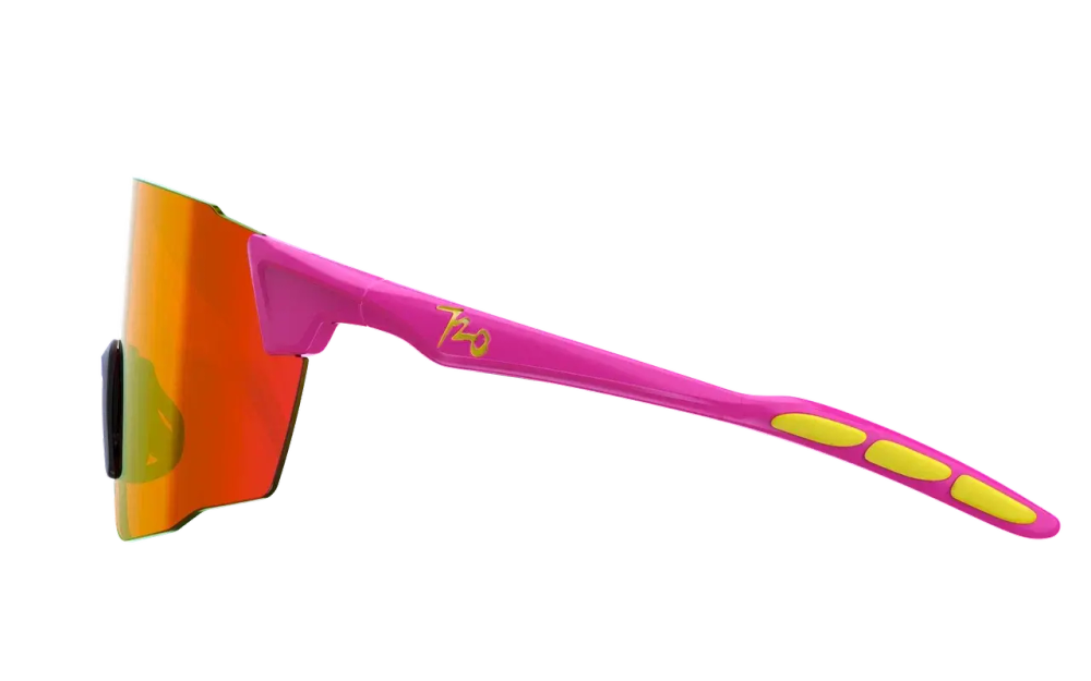 Спортивные очки с диоптриями 720armour Kamikaze Cylinder / Geisha Purple / Smoke Full Red Ti Lens