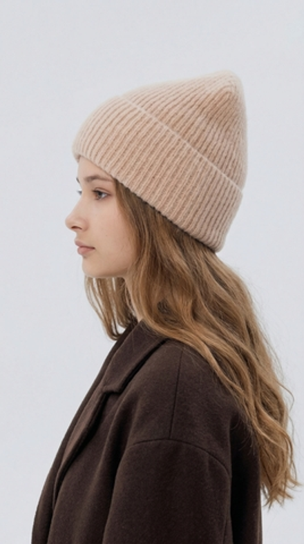 Шапка ШП225-08 бежевая