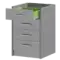 Корпус тумбы приставной АТ-05 Серый 440x450x740 Арго