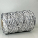 NARITA - Be.Mi.Va; вискоза, люрекс, п/а; 2400м/100гр; col. Ghiaccio, цвет: серый с серебристым люрексом; S303