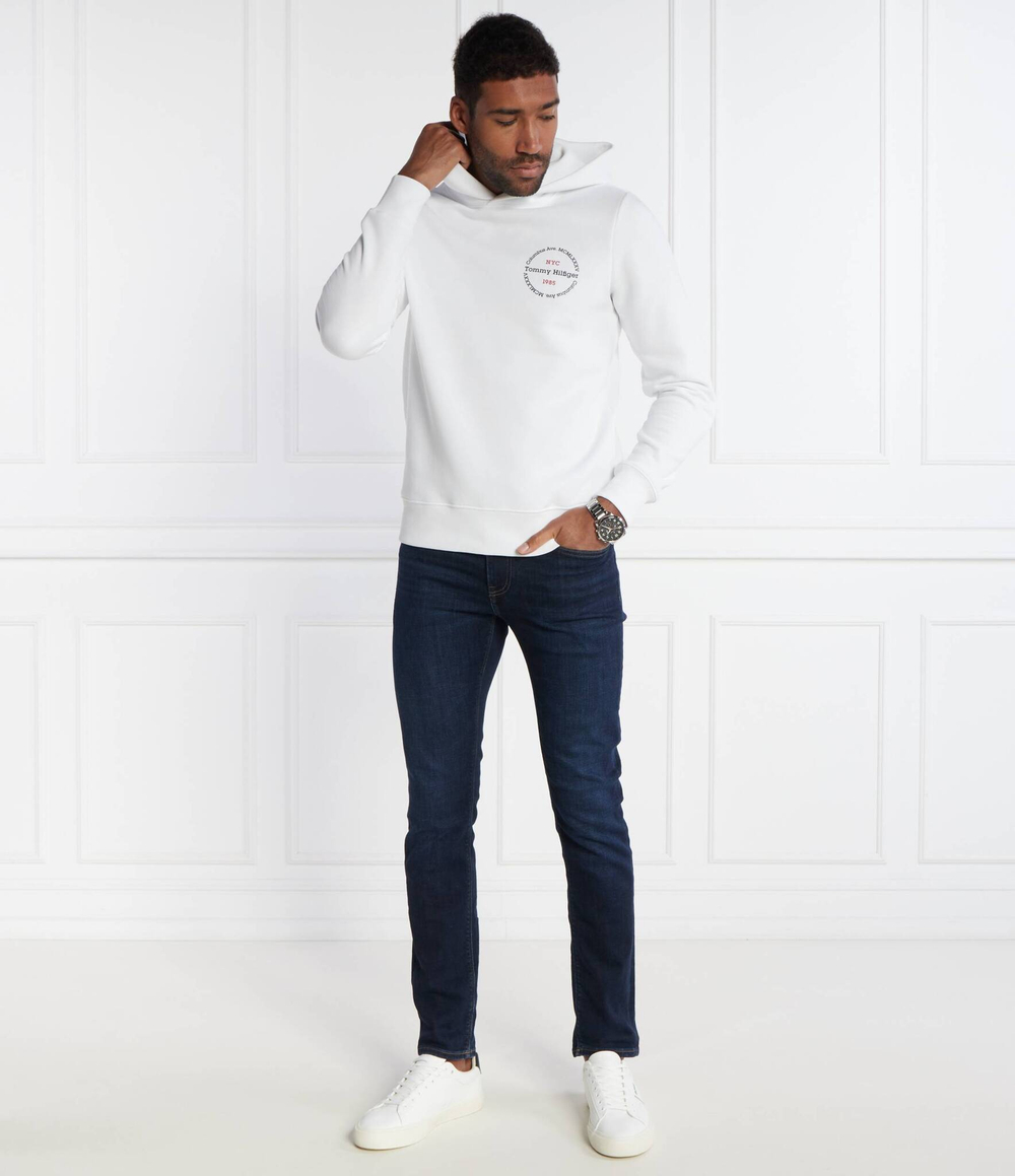 Худи ROUNDEL HOODY Tommy Hilfiger - белый(MW0MW34381)
