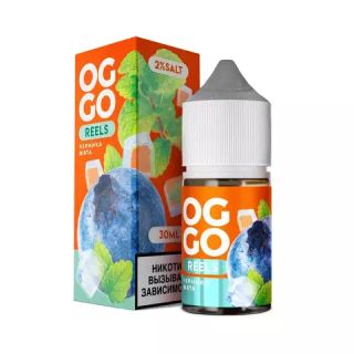 Купить OGGO Reels Ice salt 30 мл - Черника Мята (20 мг)