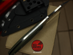 Нож Spyderco Ronin 2 - зеленая рукоять, клинок сатин RK/502