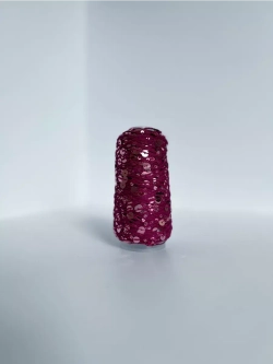 Пряжа хлопок с королевскими пайетками