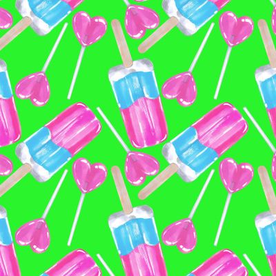 Мороженое, леденцы, лето