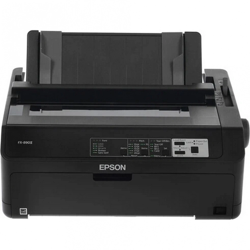 Принтер матричный Epson FX-890II, A4, 9 игол, 138 колонок, 615 зн/сек, USB, LPT, COM опц., Ethernet опц.