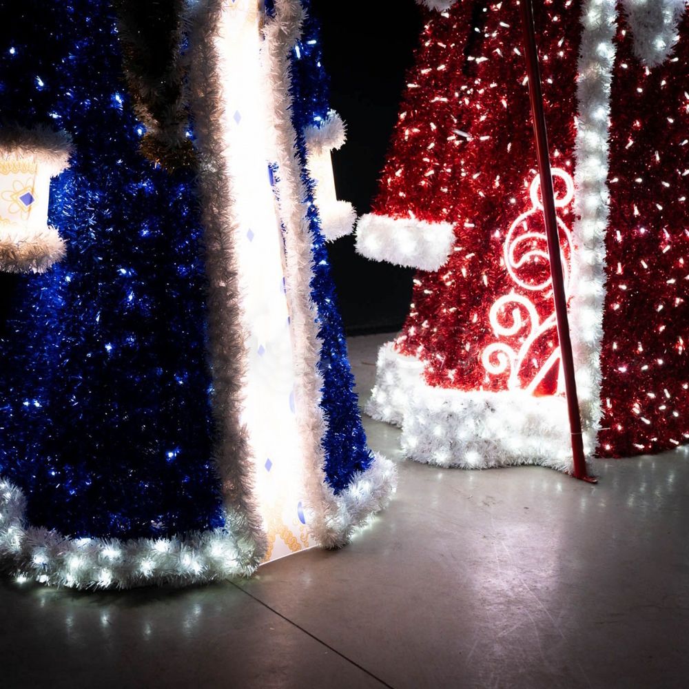 Большая фигура "Дед Мороз - серия Королевская"