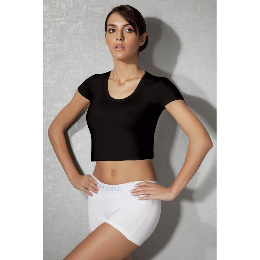 Футболка женская черная Doreanse Essential 9387