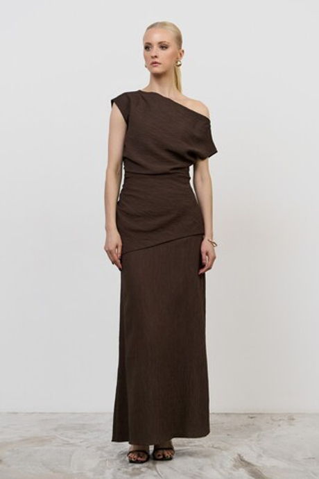 Топ драпировка шелк креш