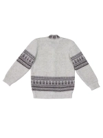 Кофта вязаная на молнии