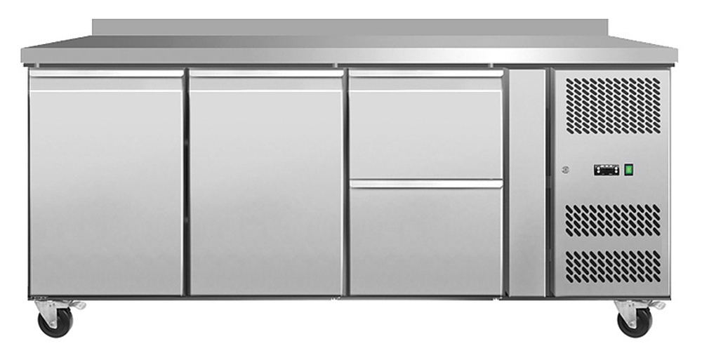 Стол холодильный Koreco GN/3100TNL2D2/W