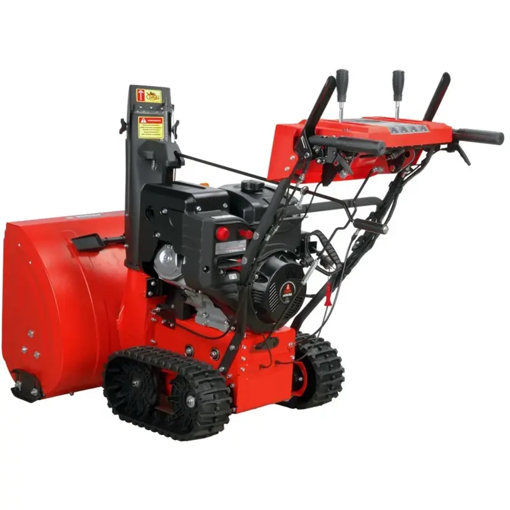 A-iPower AS7615LE бензиновый снегоуборщик 15 л.с. ковш 76 см, выброс 12 м, 6 вперед/2 назад 41208