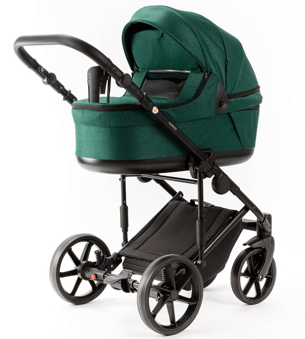 Детская коляска Adamex Locco Light 2 в 1 LL-TK52 TIP (ЗЕЛЕНЫЙ)
