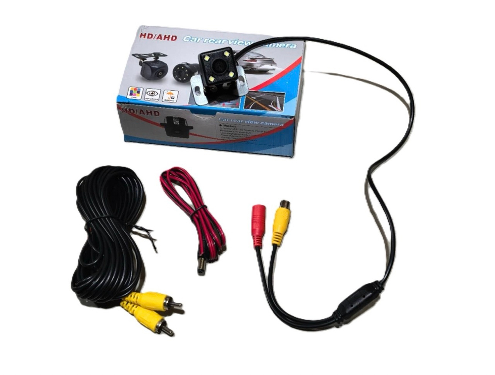 4LED / Камера заднего вида 662-4LED CCD, 12v, 720р, 4 диода, черный, CAM RE, TG (1 шт.)