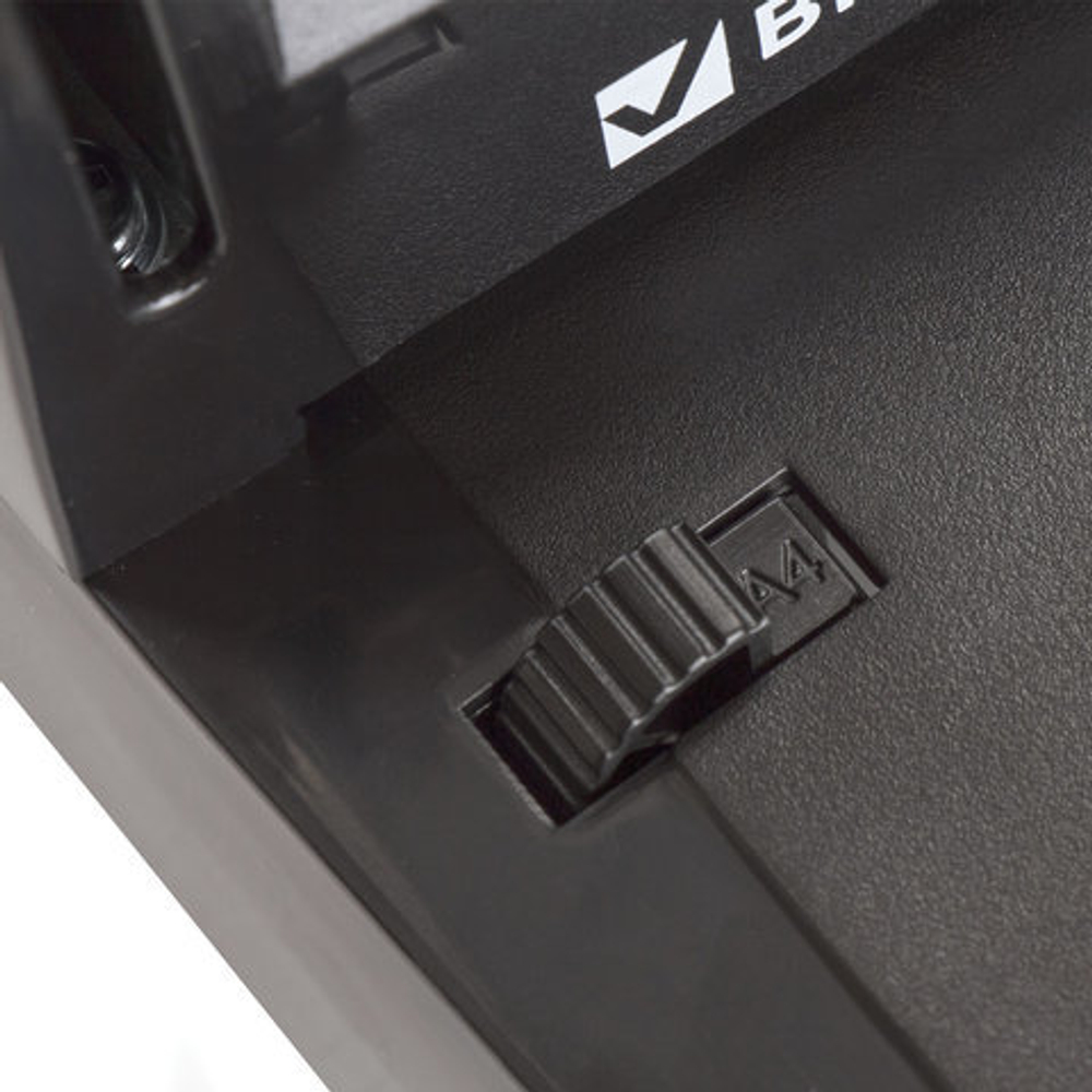 Переплетная машина для пластиковой пружины BRAUBERG "B12", пробивает до 12 листов, сшивает до 450 листов, 530959