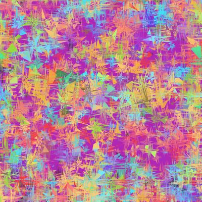 Разноцветные острые пятна