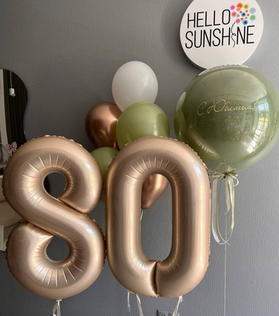 Набор шаров Бабуле любимой