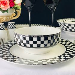 Lenardi 205-422 Набор из 6 салатников 15х6,5см ENJOY в под.уп.(х6)Фарфор