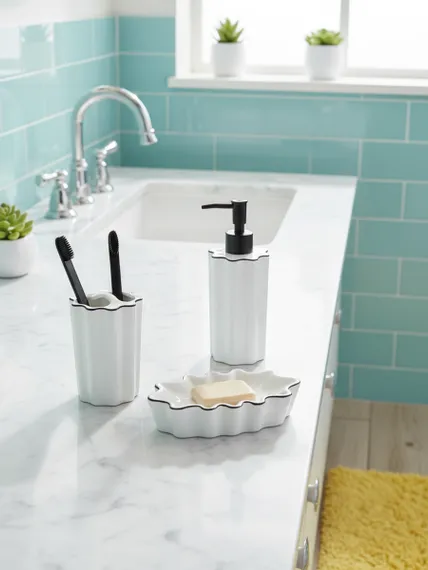 Органайзер для зубных щеток camellia, белый