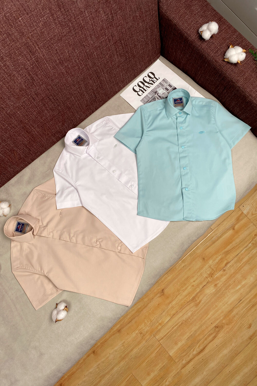 Рубашка для мальчиков  к/р