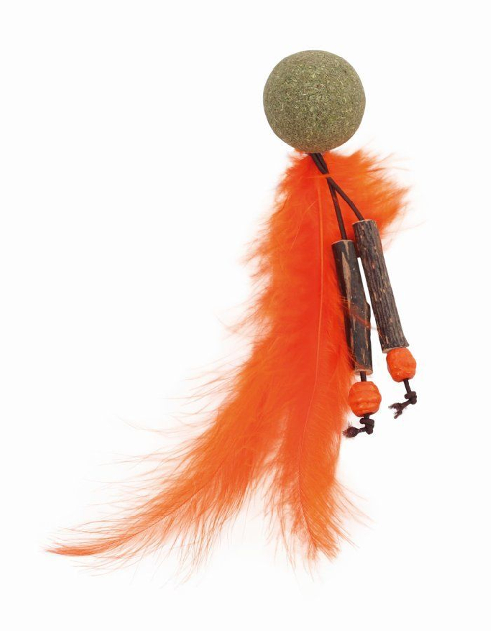 Игрушка для кошек с кошачьей мятой CHARMY оранжевая