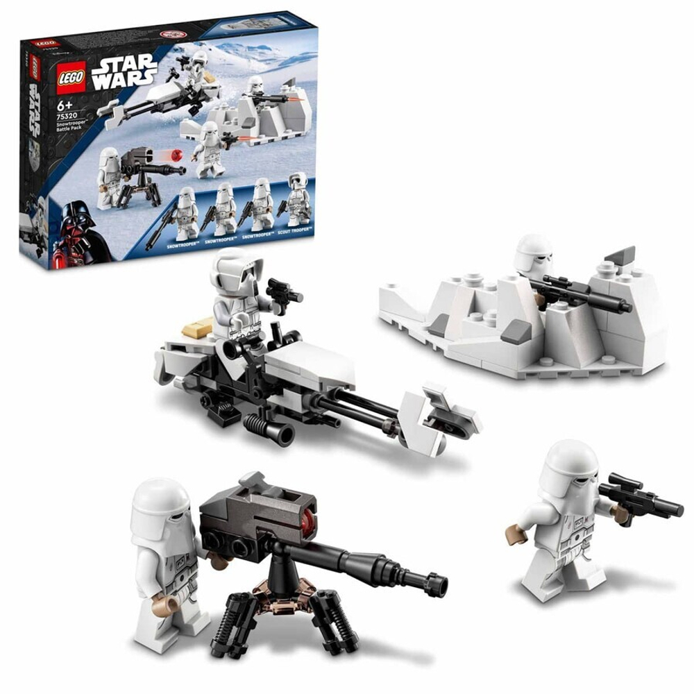 Конструктор LEGO Star Wars 75320 Боевой набор снежных пехотинцев