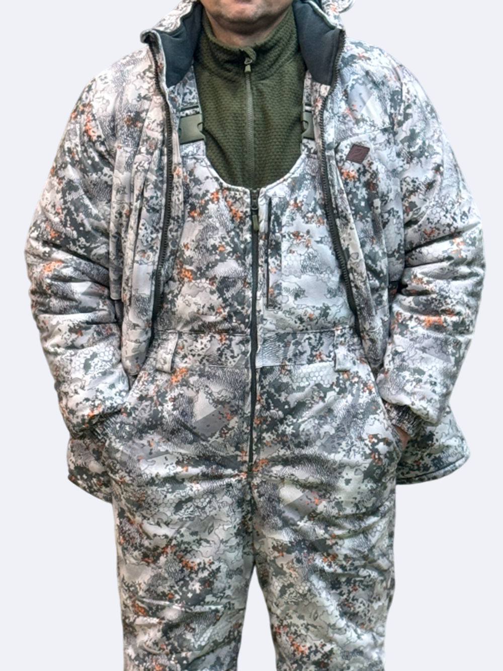 Зимний костюм Taygerr Егерь –45 °C, белый камуфляж, Алова