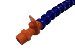 Трубка гибкая подачи СОЖ шарнирная с краном длина 40 см с дюймовой резьбой 1/2"