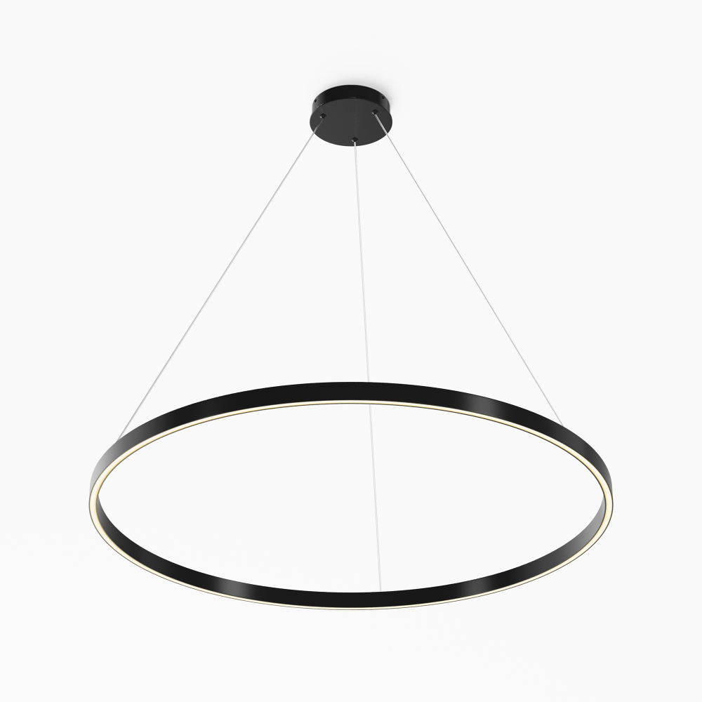 Подвесной светодиодный светильник Maytoni Rim MOD058PL-L54BK