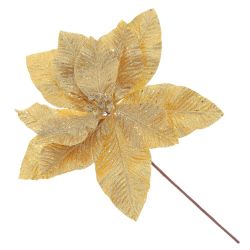 GAEM Цветок искусственный "Пуансеттия", L30 W30 H39 см, 2в.