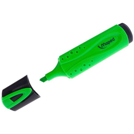 Выделитель текста 1-5мм, Maped, зелёный