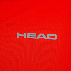 Мужское теннисное поло HEAD Club Tech Polo Men - Red, White
