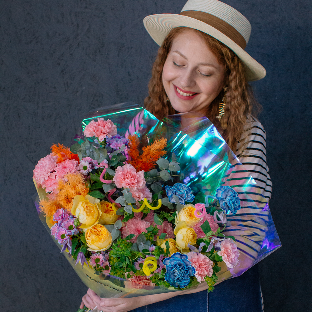 156. Милый забавный дофаминовый букет